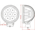 Imperméable 12V 6inch 70W CREE LED SUV Light